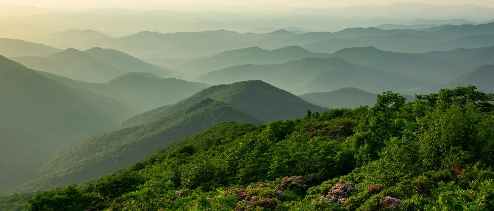 Appalachian Mountains in northeastern North America