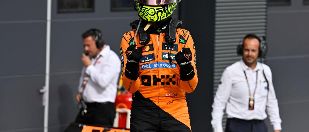 Lando Norris setzte in Ungarn auf eine gewagte Strategie und gewann.