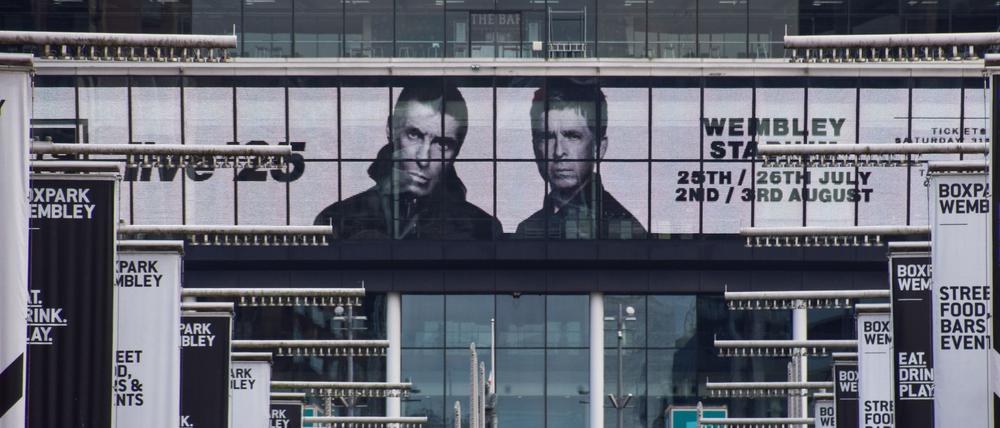 Oasis ist zurzeit in London zu Gast.