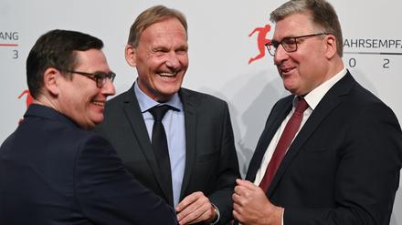 Vertraute im Profifußball: Watzke und Hellmann.