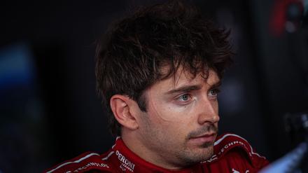 Charles Leclercs Sieghoffnung in Ungarn platzte spät. 