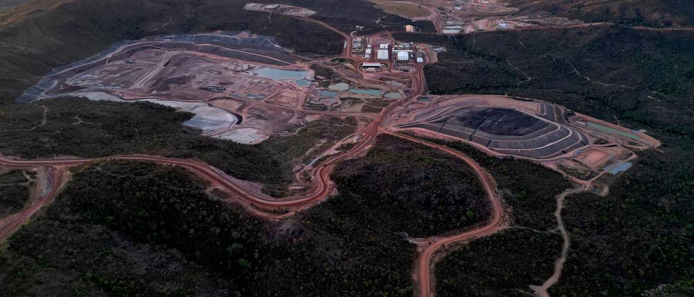 In dieser Mine in Brasilien werden seltene Erden gefördert. Weltweit liegt ein Großteil der Produktion allerdings in chinesischer Hand. (Archiv)