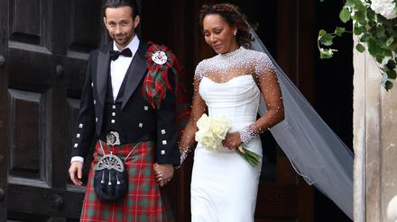 Anfang Juli feierte das Paar in London. (Archivbild)