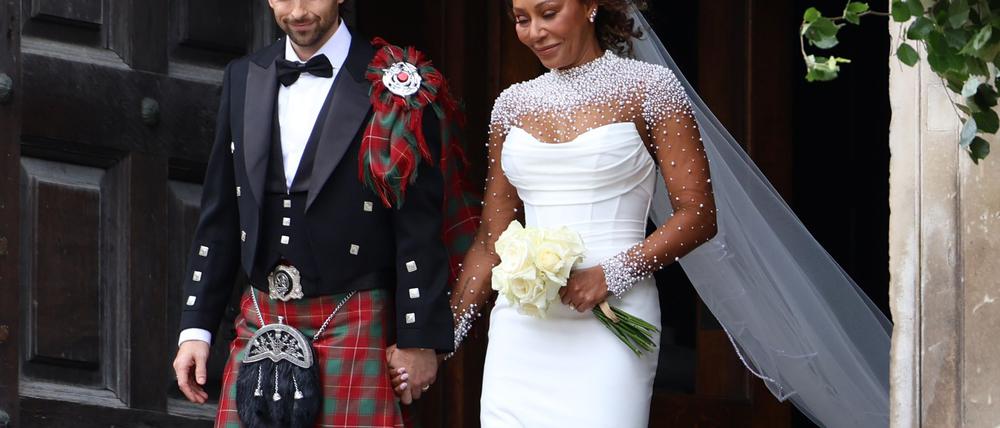 Anfang Juli feierte das Paar in London. (Archivbild)