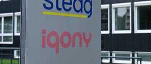 Blick auf die Konzernzentrale des Energieunternehmens Steag Iqony in Essen.