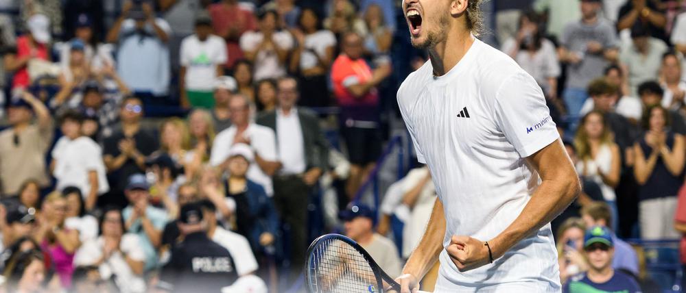 Alexander Zverev steht im Halbfinale beim ATP-Turnier in Toronto.