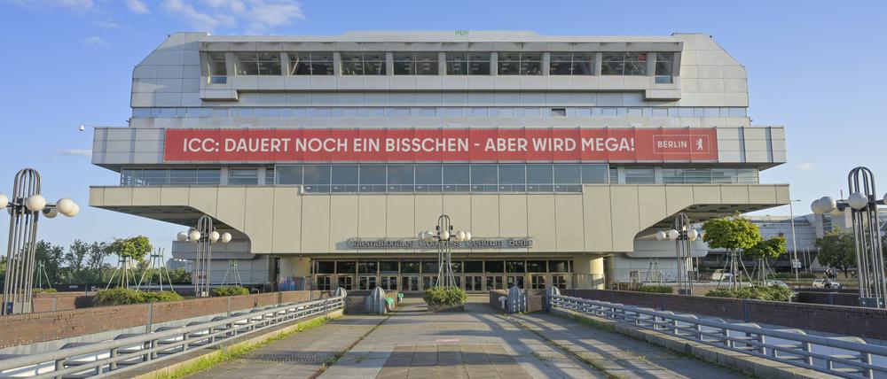 Seit Jahren ist das Internationale Congress Centrum Berlin am Messedamm in Charlottenburg geschlossen.