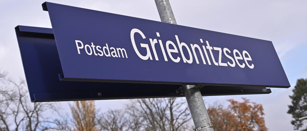 Der Bahnhof Griebnitzsee wird vor allem von Studierenden genutzt.
