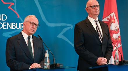 Der neue polnische Botschafter Tombinski kam zum Antrittsbesuch in die Potsdamer Staatskanzlei.