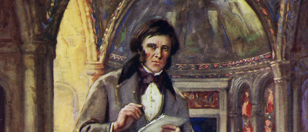 John Ruskin 1819 – 1900. Er war der führende Kunstkritiker des Viktorianischen Zeitalters.  
