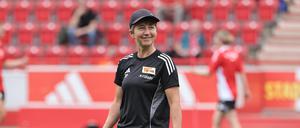Unions Ailien Poese ist eine von vier Cheftrainerinnen in der kommenden Bundesliga-Saison.