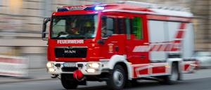 Wegen eines Brandes wurde die Feuerwehr in die Waldstadt in Potsdam gerufen (Symbolbild).