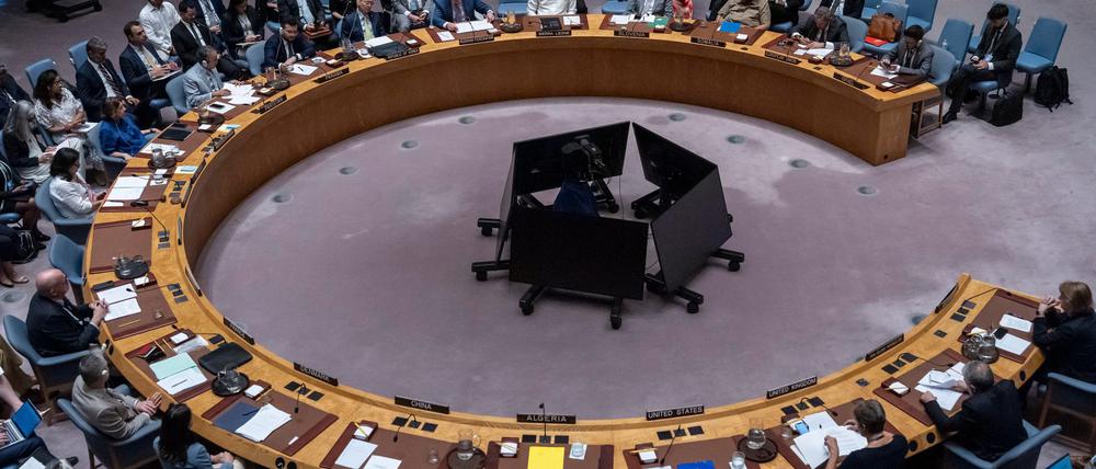 Vertreter im UN-Sicherheitsrat zeigen Mitgefühl mit den Geiseln in Gaza, üben aber auch Kritik an Israel.