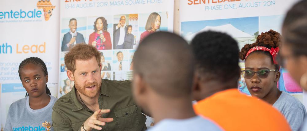 Prinz Harry gründete die Aidswaisenhilfe Sentebale in Andenken an seine verstorbene Mutter Prinzessin Diana. (Archivbild)