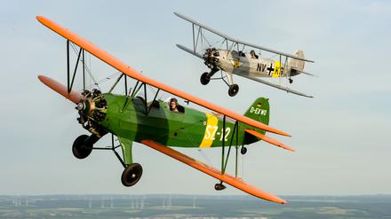 Flugplatz Bienenfarm in Paulinenaue gastiert zum ersten Mal die Kunstflug-Weltmeisterschaft.