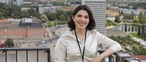 Monica Cristaldo ist die 5000-Süd-Nord-Freiwillige des weltwärts-Programms und arbeitet in der Garnisonkirche in Potsdam.