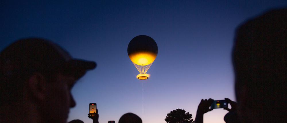Der Olympische Ballon hebt dieser Tage wieder ab.