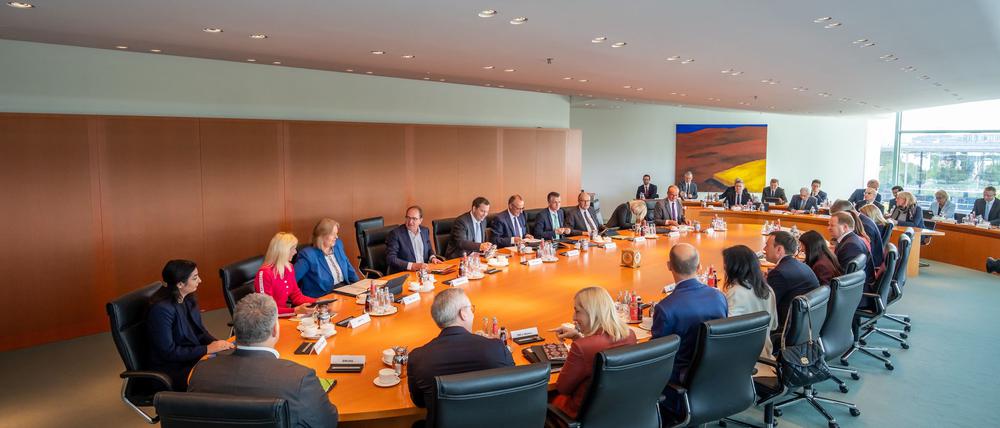 Das Bundeskabinett hat fast zwei Dutzend Gesetze auf den Weg gebracht.