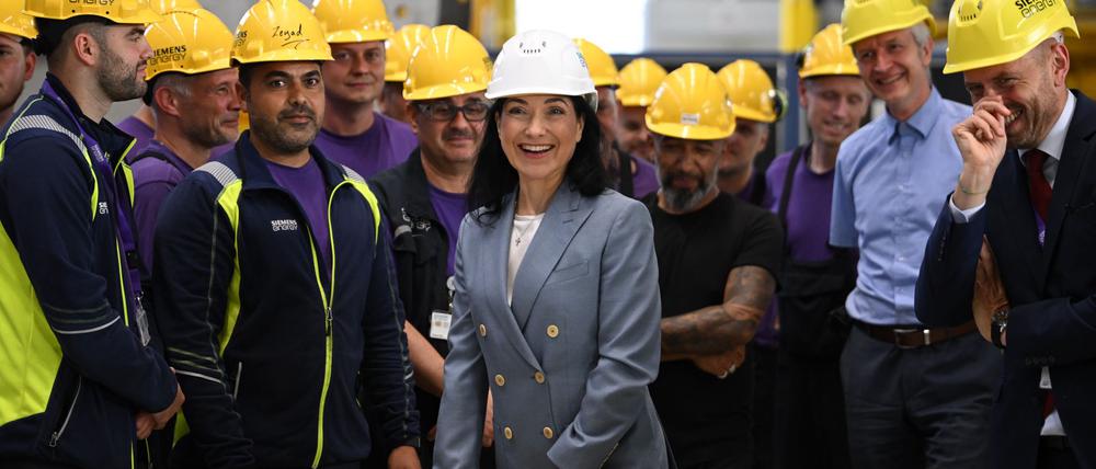 Freut sich, dass ihre Vorhaben vorankommen: Wirtschaftsministerin Katherina Reiche (CDU).