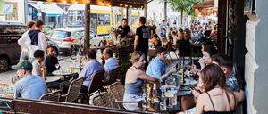 Die Bar 100 Gramm im Weinbergsweg in Berlin-Mitte.