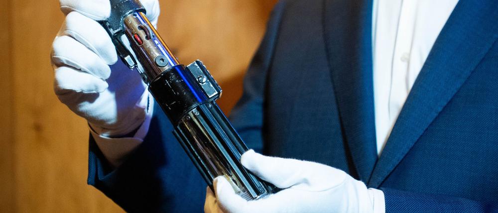 Das Kult-Lichtschwert gehört zu den berühmtesten Requisiten der Filmhistorie.