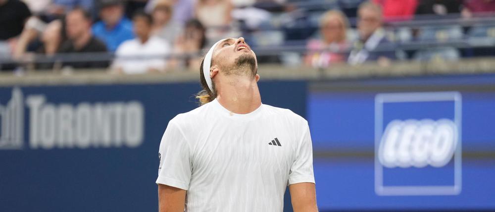 Zu viele Fehler und verpasste Gelegenheiten: Zverev verlor das Halbfinale in Toronto.