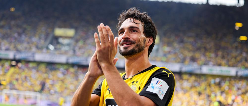 Mats Hummels wird beim BVB verabschiedet.