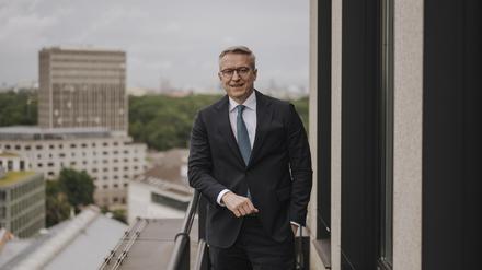 Karsten Wildberger ist Bundesminister für Digitales und Staatsmodernisierung. Fotografiert am 5. August 2025 in Berlin.