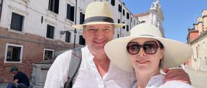 Liebeskolumne von Joana Nietfeld: Bild von Iryna und ihre Mann Christian (Credit: Privat)