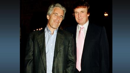 Best Buddys? Jeffrey Epstein (links) und Donald Trump im Jahr 1997.