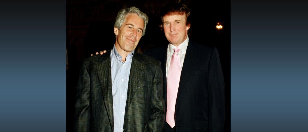 Best Buddys? Jeffrey Epstein (links) und Donald Trump im Jahr 1997.