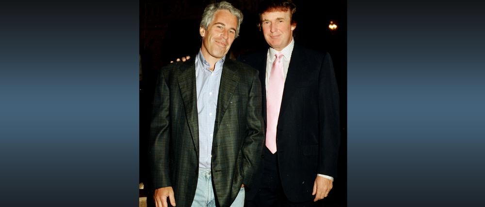 Epstein und Trump in Florida