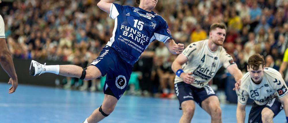 Tobias Gröndahl wechselte im Sommer von GOG aus Dänemark zu den Füchsen