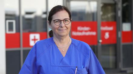 Petra Degenhardt ist Kinderchirurgin am Bergmann-Klinikum. 