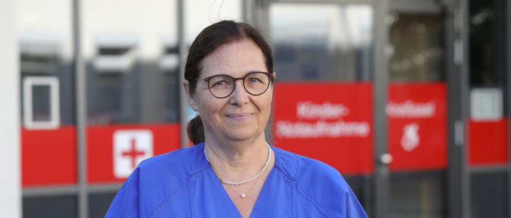 Petra Degenhardt ist Kinderchirurgin am Bergmann-Klinikum. 