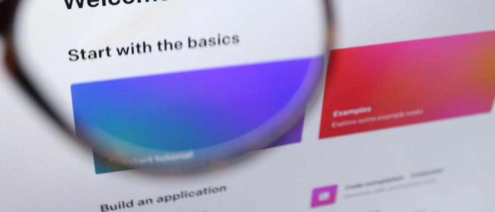 GPT-5 kann unter anderem in wenigen Minuten eine Web-App programmieren. (Archivbild)