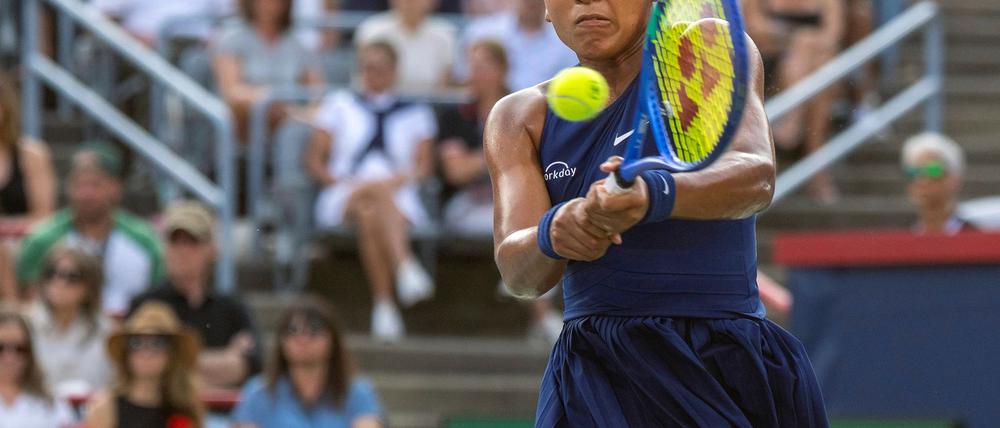 Osaka begann gut und verlor dann den Zugriff auf das Finale gegeb Mboko.