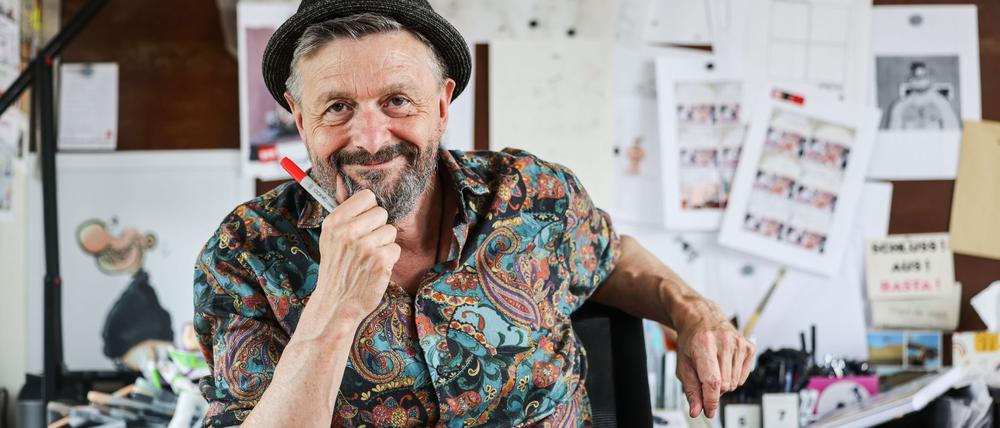 Ralf König ist schon seit 40 Jahren einer der erfolgreichsten deutschen Comiczeichner.