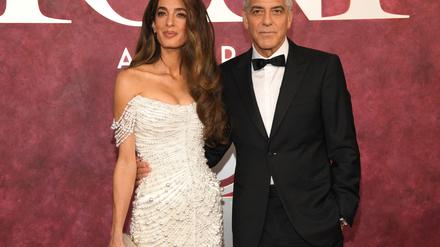 Amal und George Clooney öffnen ihre Luxusvilla am Comer See für einige Großspender. (Archivbild)