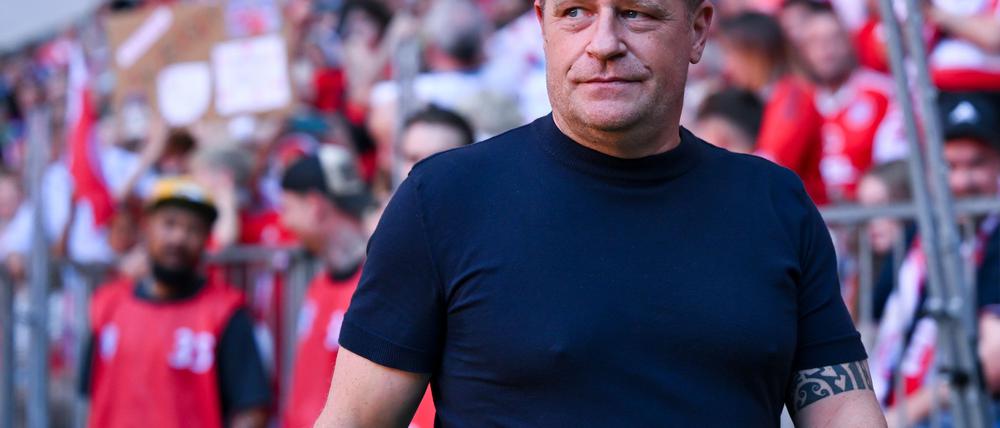 Max Eberl ist mit dem Kader „happy“.