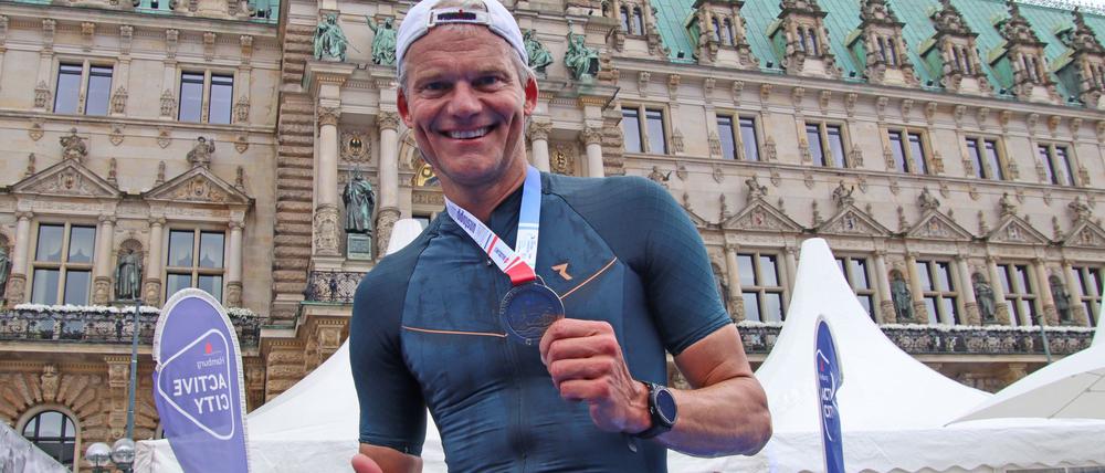 TV-Sprecher Thorsten Schröder hat erfolgreich den Triathlonwettbewerb Norseman absolviert. (Archivbild)