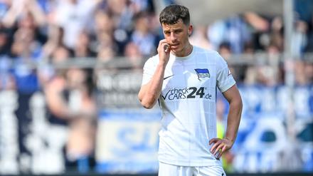 Diego Demme droht, Hertha BSC wieder länger zu fehlen.