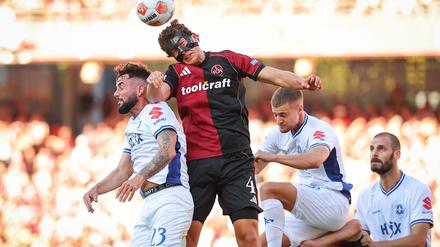 Zwischen Nürnberg und Darmstadt ging es umkämpft zur Sache.