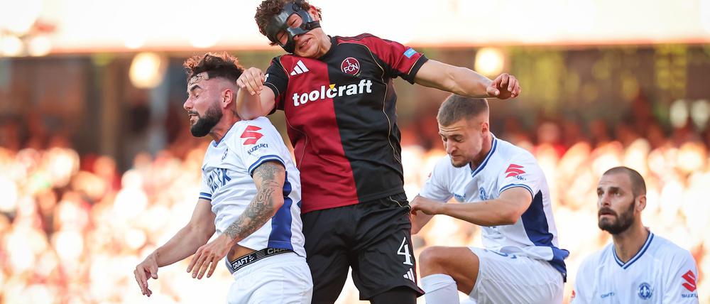 Zwischen Nürnberg und Darmstadt ging es umkämpft zur Sache.