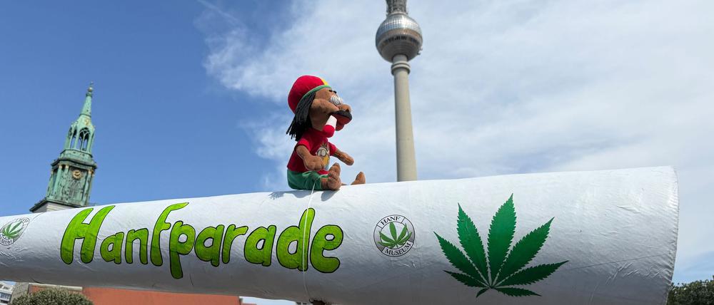 Den Teilnehmern der Hanfparade geht die Teillegalisierung von Cannabis nicht weit genug. 