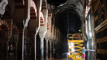 Die Kathedrale ist ein Meisterwerk islamischer Architektur.