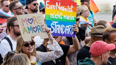 „More Amore“ (mehr Liebe) könnte allgemein – nicht nur in Bautzen – nicht schaden. 
