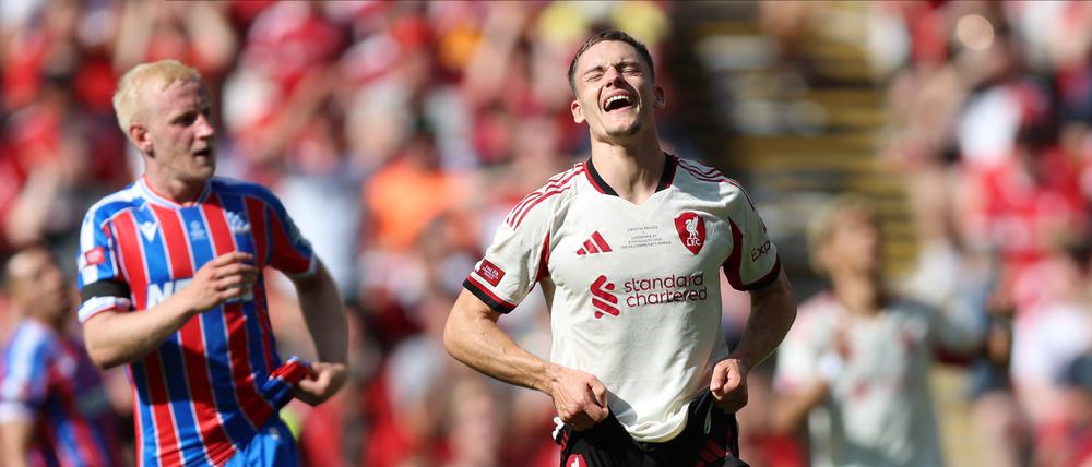 Florian Wirtz ließ im Supercup sein Können aufblitzen, verpasste aber seinen ersten Titel mit Liverpool.