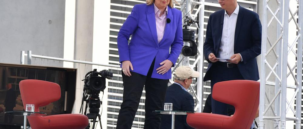Bas beim Sommerinterview der ARD.