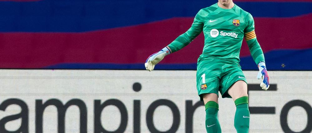 Ter Stegen äußerte sich vor den Fans.